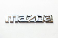 Mazda Logo Emblem Silver Oem Genuine Stock Trunk Badge Decal Symbol Protege 626