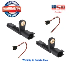 2 ABS wheel speed sensor Rear Right & Left with Connector Fit JEEP LIBERTY 06-07