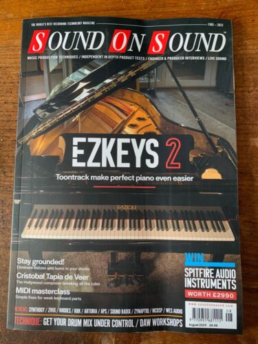 Sound on Sound Magazine - August 2023 - Afbeelding 1 van 1