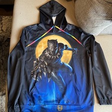Black Panther Custom Sweatshirt Adult Large