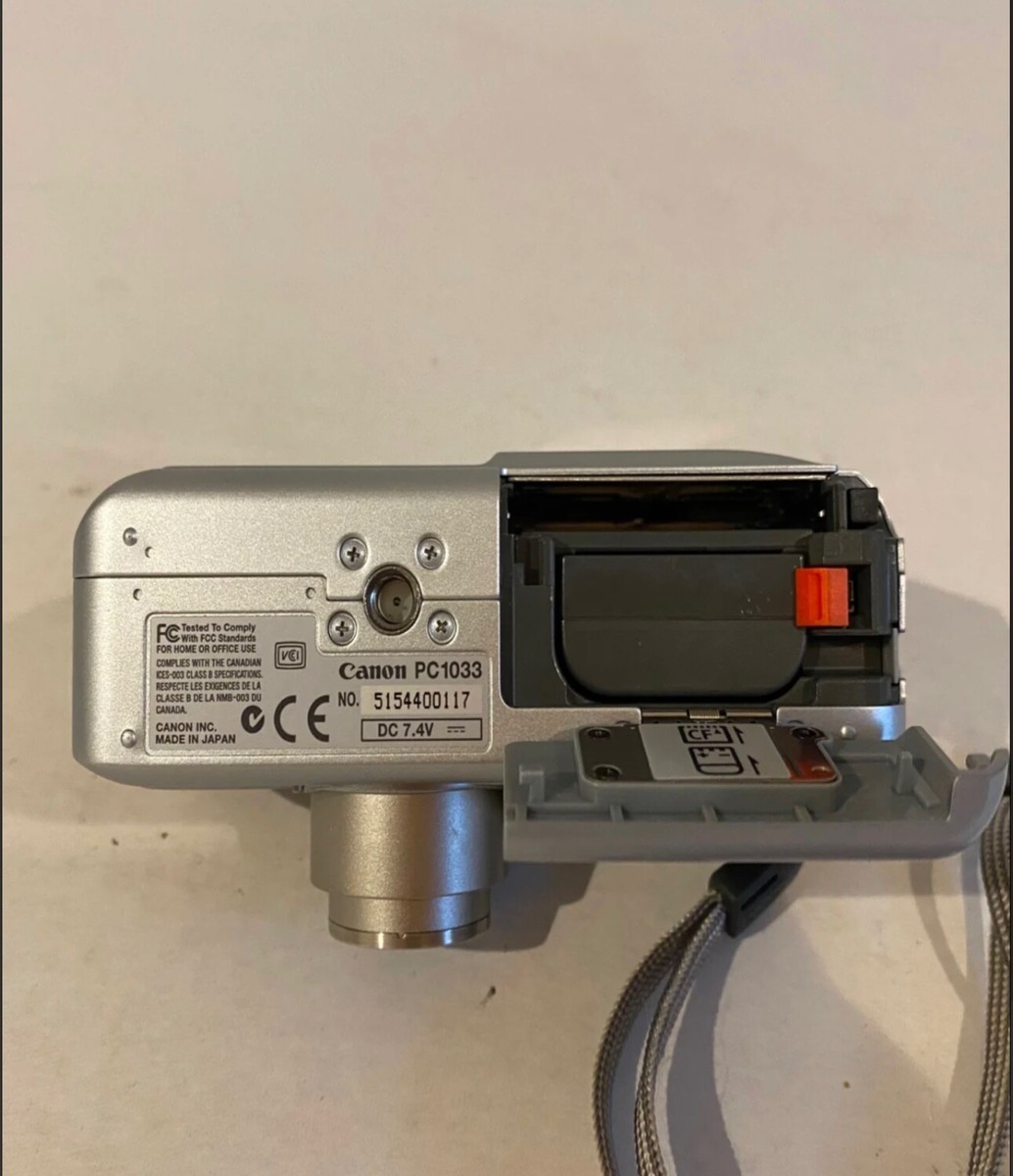 【動作確認済み】CANON POWERSHOT S45 PC1033 Canon PowerShot S45 Digital Camera PC1033 No Battery or