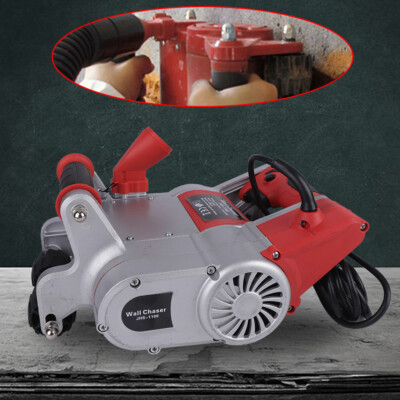 1100W Wall Groove Cutting Slotting Machine Electric Wall Chaser Brick Cement NEW