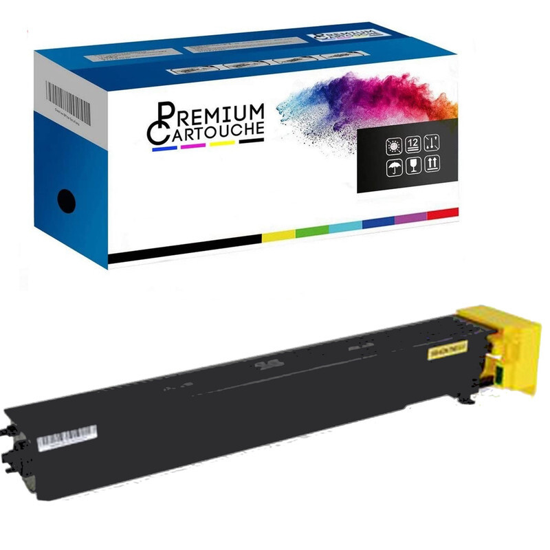 Toner TN-613Y Jaune A0TM250 anti-bavure pour grands volumes d'impression
