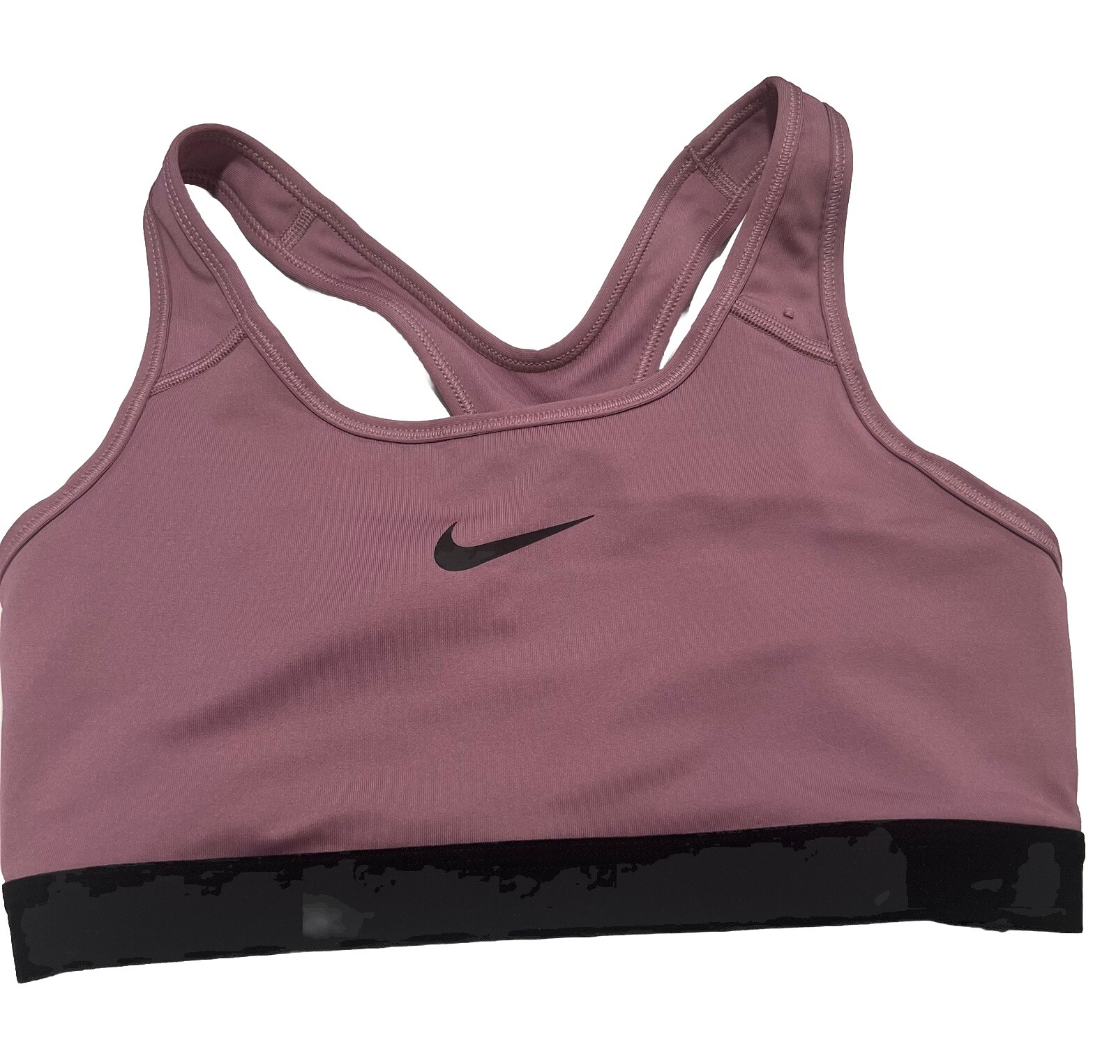 Nike Sports Bra LOT Of 3 (Bundle) Size M- Black/grey/lavander-image