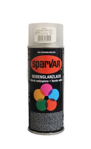 Lackspray Klarlack 400ml Sparvar Acrylharzlack Klarlackspray Spraylack farblos - Bild 8 von 9
