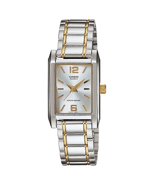 CASIO COLLECTION Mod. TANK, STEEL,GOLD - ARGENTEE 13853755