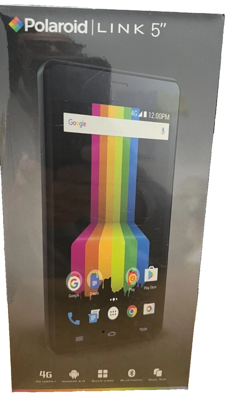 Polaroid Black Unlocked Cell Phones & Smartphones