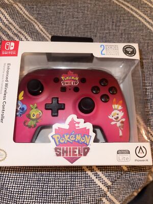 PowerA - Enhanced Pokmon Shield Wireless Controller for Nintendo Switch - New 