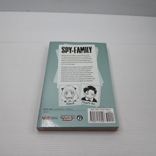 Spy X Family Manga Lot Volumes 1 - 2 Great Condition by Tatsuya Endo in English - Picture 10 of 16