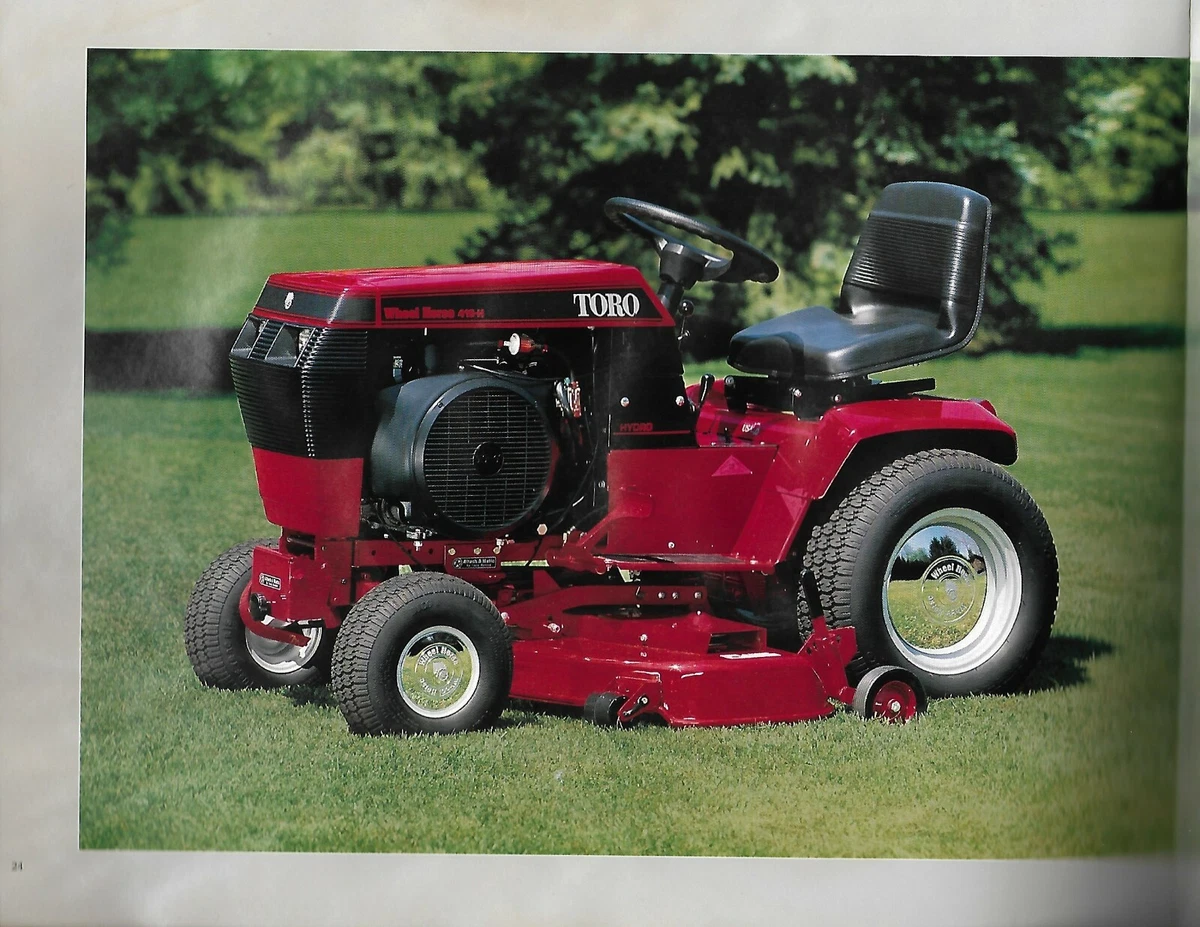 Wheel horse garden tractor deals