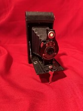 Vintage EASTMAN KODAK No 2A Folding Cartridge HAWK-EYE Model B Camera with box