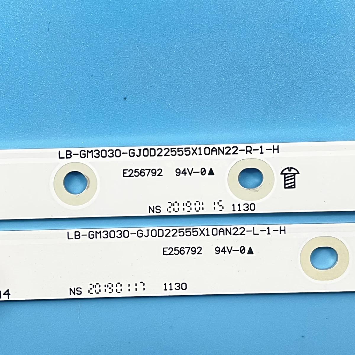 10Pcs LED strips For PHILIPS 55PC09-R/L 55PUS7304/12 55PUS6704/12