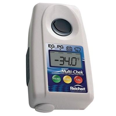 REICHERT 13940014 Digital Refractometer,Accuracy 0.5 Deg. 16D201