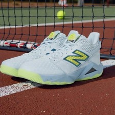 New Balance Coco Gauff CG2 Tennis Shoe Women Size 8.5 Men  s 7 Blue/Yellow
