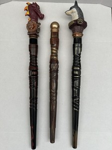 Lot of 3 MagiQuest Wands Great Wolf Lodge Magic Quest Interactive