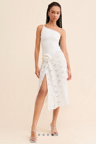 Laagam Bella Eyelet Dress By Free People Size M,L.
