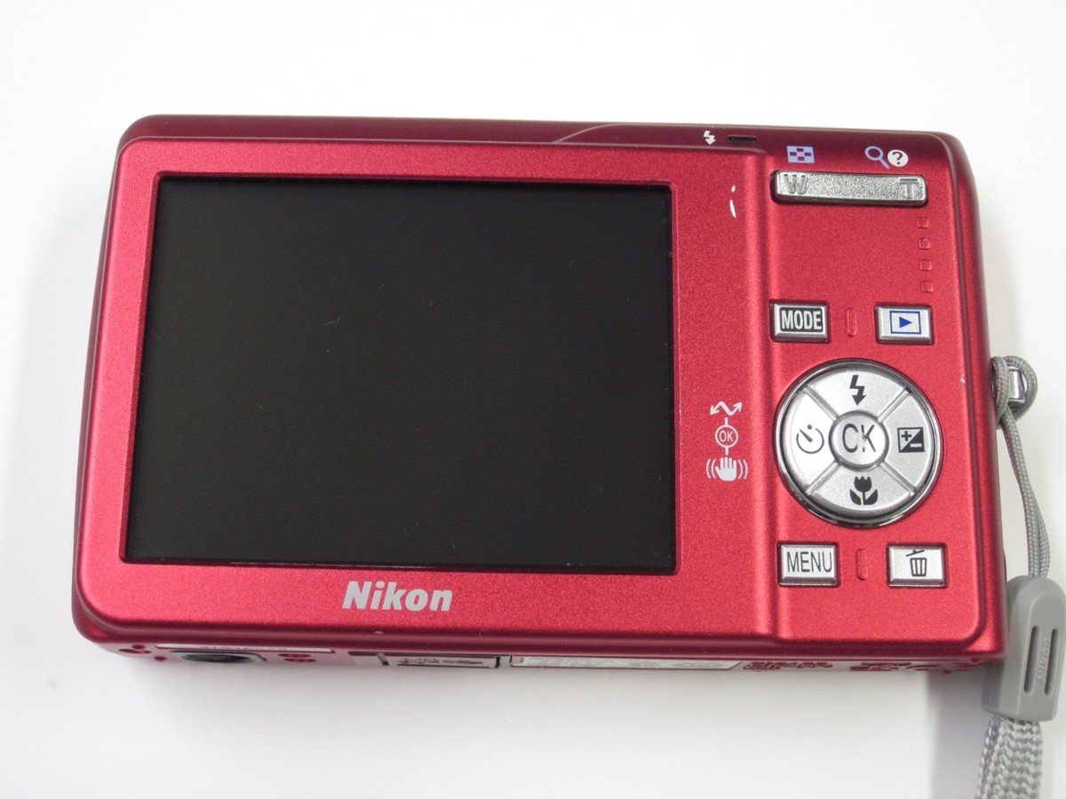 ◇Nikon ニコン COOLPIX S200 コンパクトデジタルカメラ レッド Nikon COOLPIX S200 7.1MP Digital Camera - Red for sale online | eBay