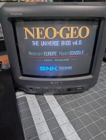 NEO GEO AES AES3-5 With 8 Games RGB Mod UniBios NOS Memory Card