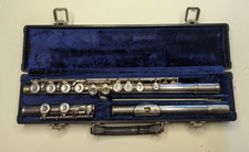 Vintage GEMEINHARDT Elkhart IND Solid Silver Headjoint FLUTE w CASE M2 271332