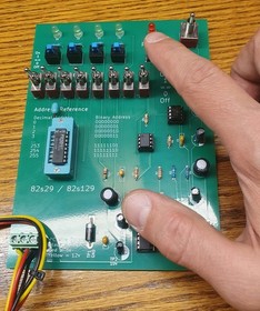 PROM Programmer Manual PCB for 82s129 82s126 74s287 74s387 Solder DIY You Build