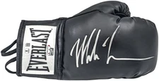 Mike Tyson Signed Black Everlast Glove Right Handed RH Beckett