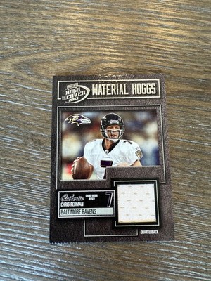 2003 Playoff Hogg Heaven #MH-33 Chris Redman Material Hoggs Silver #/125