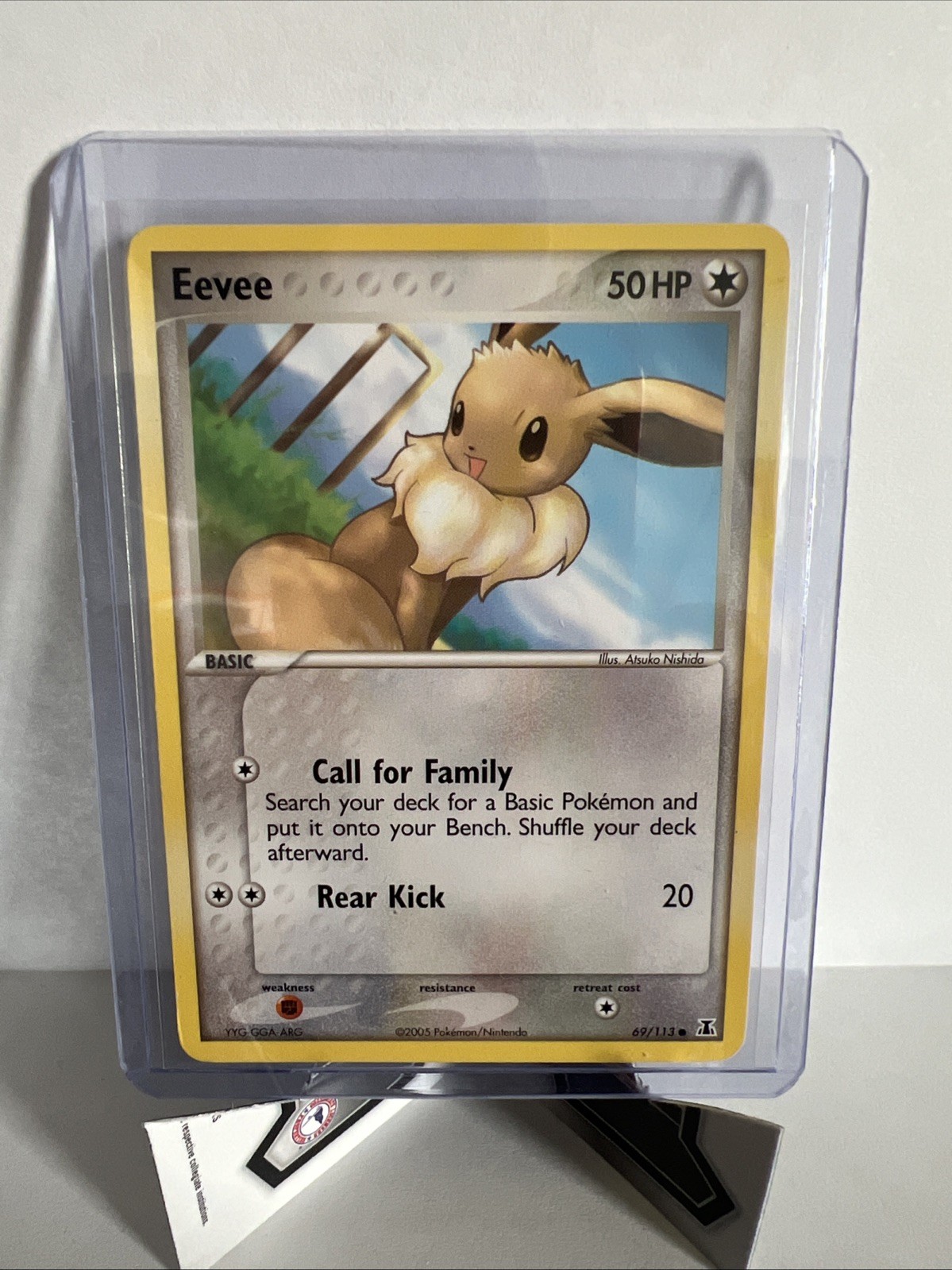 Pokémon TCG Eevee Card 69/113 Delta Species 2005