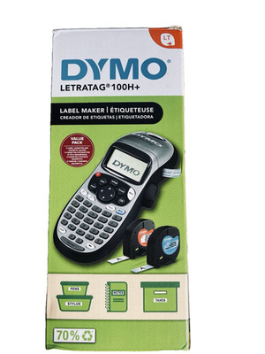 Dymo LetraTag 100H Plus Handheld Portable Label Maker Value pack  New
