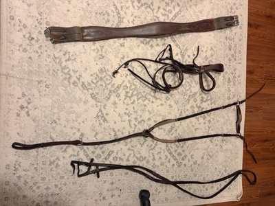 Devoucoux Brown Leather Chiberta Bridle Large (Full)