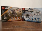 lego star wars sets, 2 sealed new in box