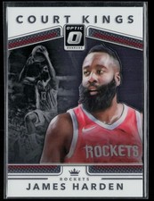 James Harden 2017-18 Donruss Optic Court Kings #27 Houston Rockets