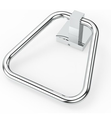 WZRUAHand Handtuchringhalter Wandhalterung Badaccessoire Modern Chrom - SUS304