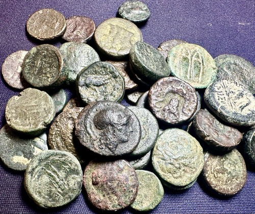 Genuine Ancient Greek Coins 3rd-1st Century BC