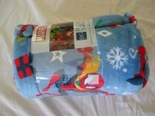 NWT The Big One Marvel Spiderman oversized holiday plush throw 5 ft x 6 ft