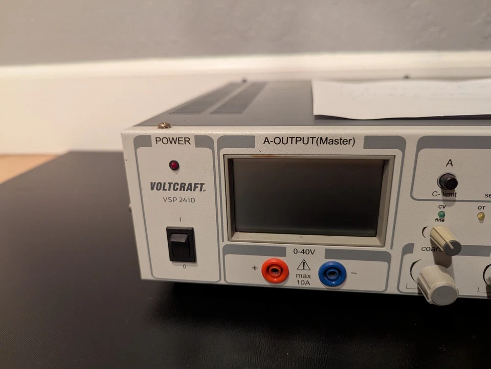 VOLTCRAFT VSP 2410 Bench PSU (adjustable voltage) 0.1 - 40 V DC 0 - 10 A 809 W N - Image 3 of 4