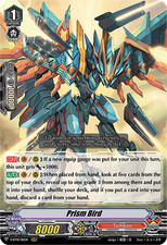 Vanguard TCG card V-BT10/011EN RRR Prism Bird Phantom Dragon Aeon