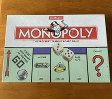 Image of Monopoly 1996 Classic Edition Board Game Waddingtons Vintage, Complete Sealed