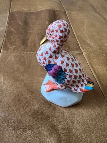 HEREND figurine bird bird figurine duck figurine Authentic From Japan