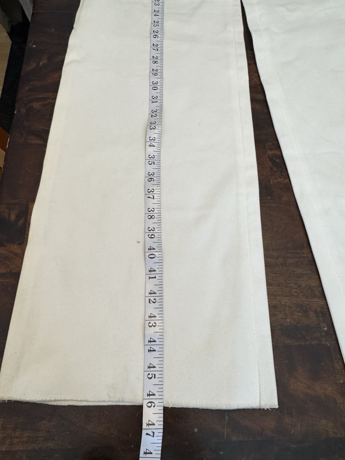 Valentino NWT Women’s Wide Leg Textured White Cotton Pants Sz US 6 thumbnail 11