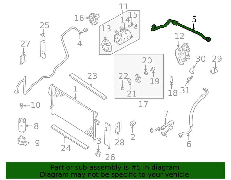 Подлинный Nissan Line 92450-7B420 - Изображение 2 из 2
