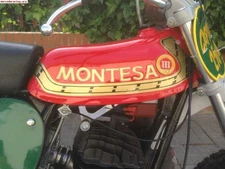 MONTESA CAPPRA 250 VB DECALS TANK MONTESA CAPPRA 360 VB 1978 CAPPRA TANK DECALS