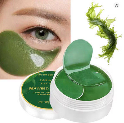 seaweed Under Eye Patches -60 Pcs Treatment for Dark Circles & Puffy Eyes