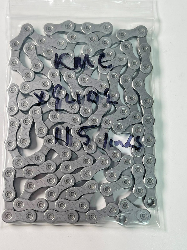 KMC X-Glide 9X / 10X / 11 Cues Cycle Bicycle Bike Chain Grey - 115 Links