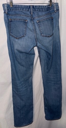Gap 1969 30R Vaqueros Rectos Real Lavado Ligero Elástico Denim Mujer’s - Imagen 2 de 7