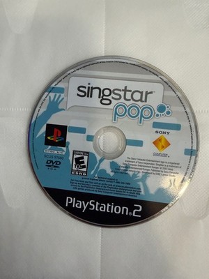 SingStar Pop PlayStation 2 PS2 Karaoke Music Party Video Game