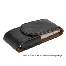 PU Leather Pouch Handle Straight Long Safety Case Long Handle XLVF