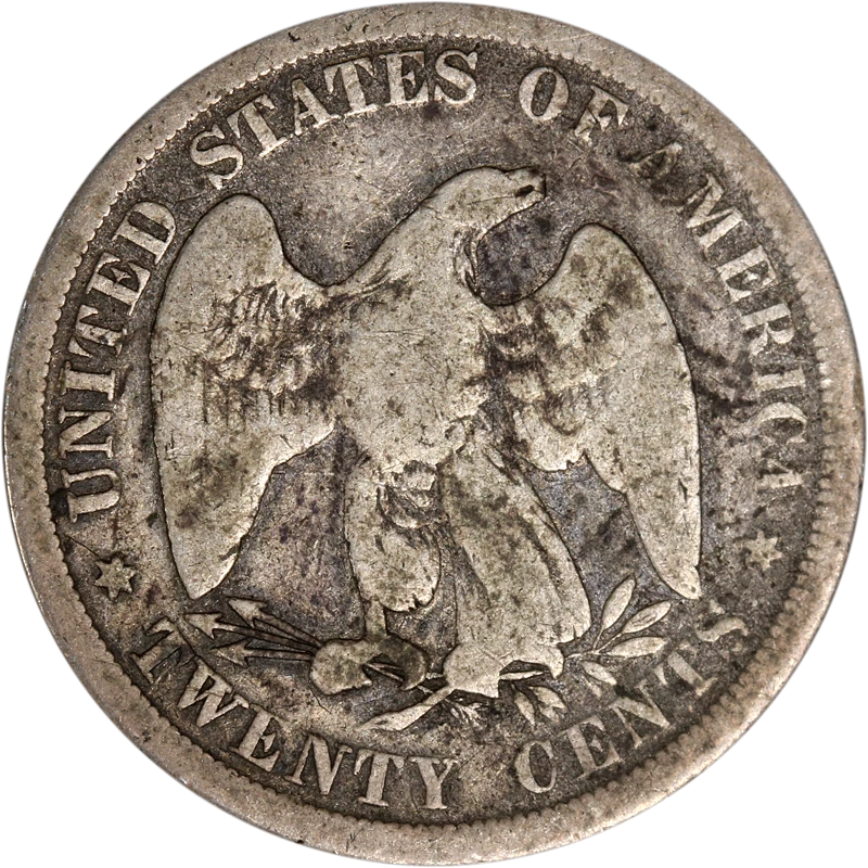 1875-P Twenty (20) Cent Piece Great Deals From The Executive Coin Company - Image 2 of 2