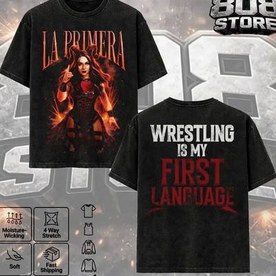 WWE Stephanie Vaquer La Primera T-Shirt | Vintage Graphic Design