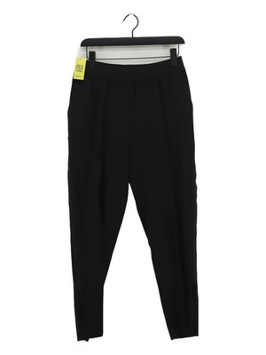 Jil Sander Damen Hose UK 6 Schwarz Wolle