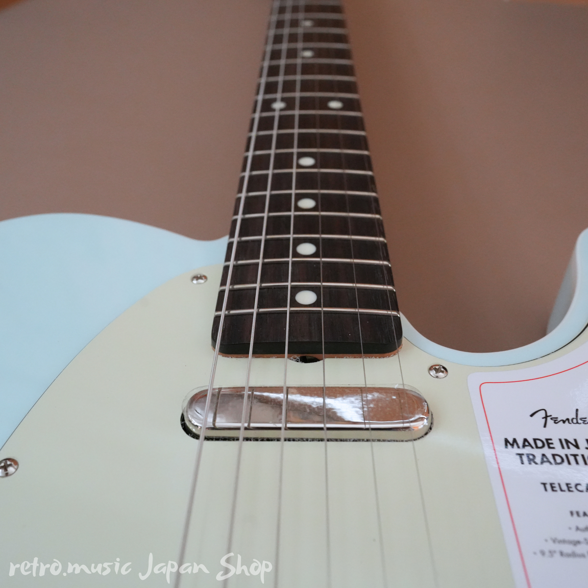 Fender Made in Japan Traditional 60s Telecaster Custom Sonic Blue